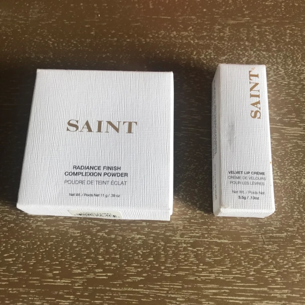 Saint Cosmetics Blush + Lipstick